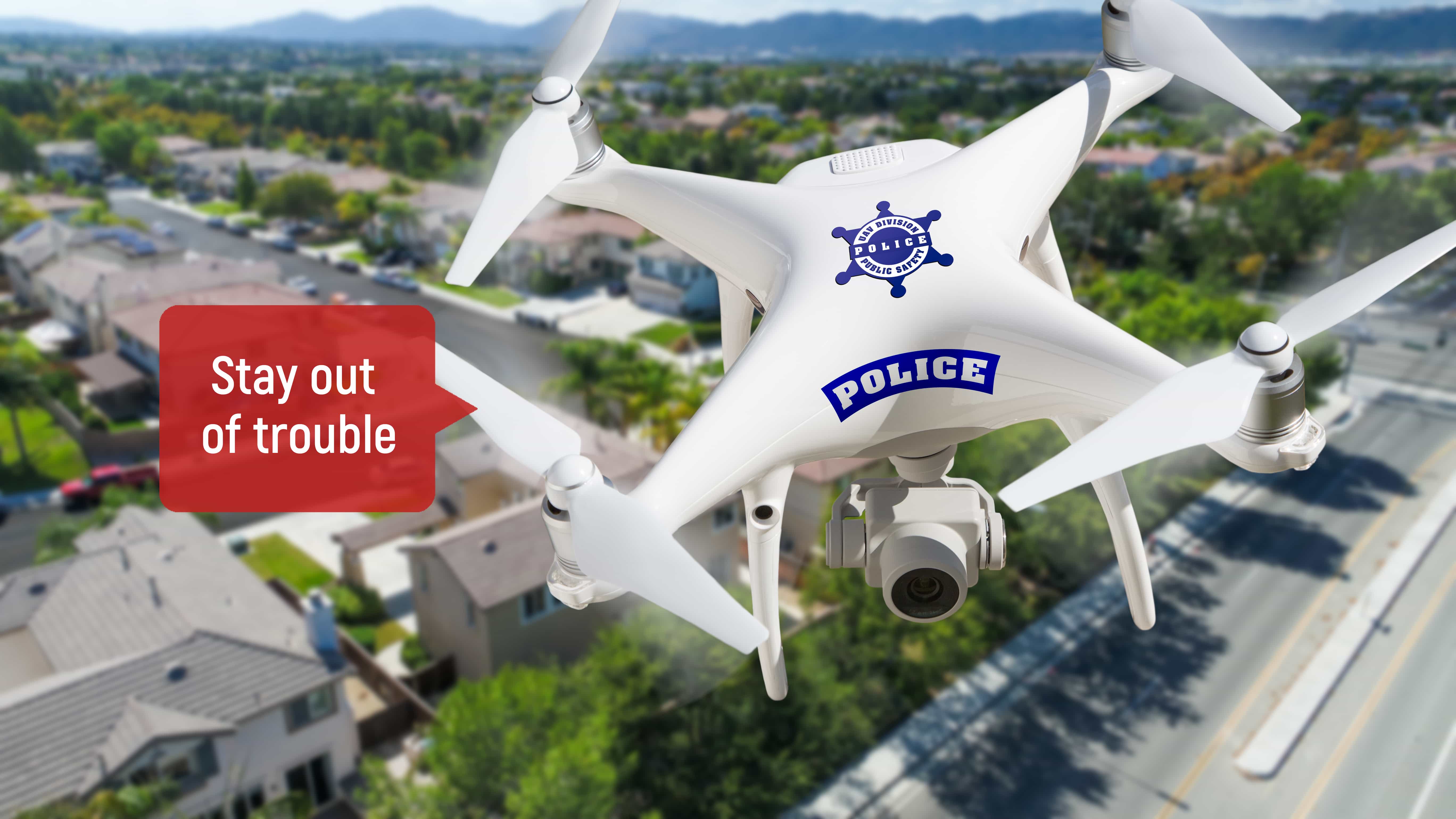 AI drones for public safety services